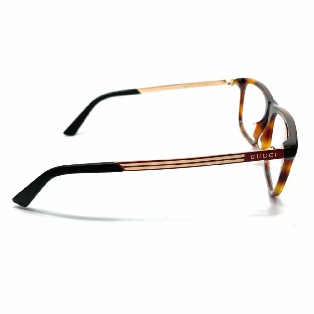 Gucci Men's Havana Eyeglasses - Picture 3 of 4